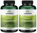 Zestaw 2x Vitex (Chasteberry) 400mg 120kaps, Swanson