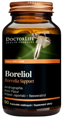 Boreliol z Andrographis 90 kaps Na Borelioze, Doctor Life.webp