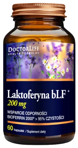 Laktoferyna 200 mg bLF 60 kaps, Doctor Life.webp