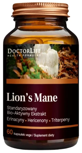 Lion's Mane Erinacieness 2% 700mg, Doctor Life.webp