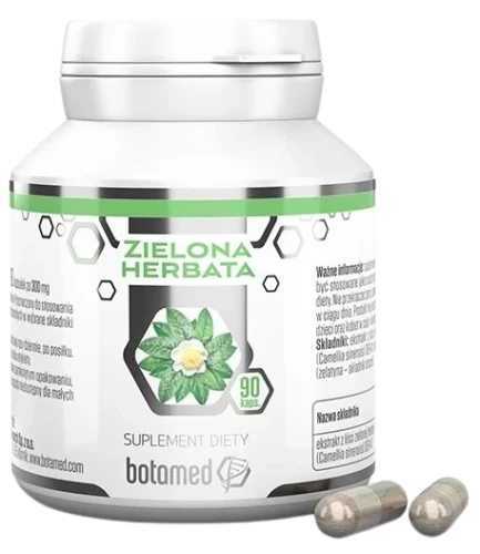 Zielona Herbata 90 kaps., Botamed.webp