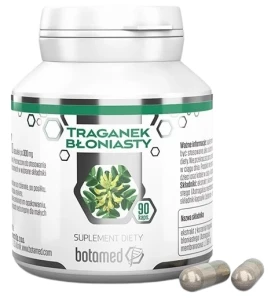 Traganek Błoniasty 90 kaps., Botamed