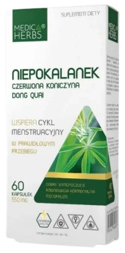Niepokalanek Czerwona Koniczyna Dong Quai, Medica Herbs.webp