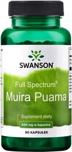 FS Muira Puama 400mg 90 kaps, Swanson (1).webp