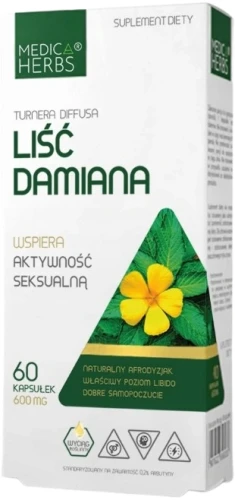 Liść Damiana, Medica Herbs