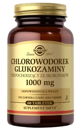 Chlorowodorek glukozaminy 1000 mg, Solgar