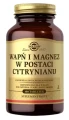 Wapń i Magnez w postaci cytrynianu 100 tabletek, Solgar