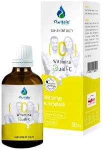 Aliness Avitale Witamina C 30 ml - Odporność Skóra i Produkcja kolagenu