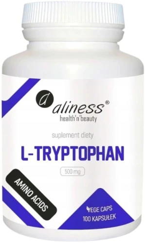 L-Tryptophan 500 mg Vege caps. Aliness