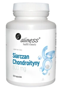 Siarczan Chondroityny 500 mg 100 kapsułek  Aliness Na zdrowe kości