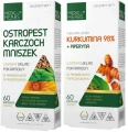 Zestaw Ostropest Karczoch Mniszek + Kurkumina 98% + Piperyna, Medica Herbs.webp