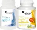 Zestaw Cytrynian potasu 300 mg x 100 tabletek VEGE + Cytrynian Magnezu 125 mg z B6 (P-5-P) 100 kaps VEGE, Aliness.webp