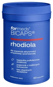 ForMeds BICAPS RHODIOLA 60 kapsułek - Pamięć Koncentracja Układ Nerwowy