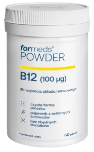 ForMeds POWDER B12 60 porcji - Układ Nerwowy Zmęczenie Odporność