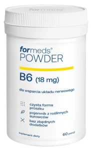 ForMeds POWDER B6 60 porcji - Układ Nerwowy Zmęczenie Mięśnie Kości