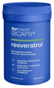 ForMeds BICAPS RESVERATROL 60 kapsułek - Naczynia Krwionośne Serce Zmęczenie