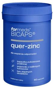 ForMeds BICAPS QUER-ZINC 60 kapsułek - Odporność Stres Oksydacyjny i Zmniejszenie Zmęczenia 