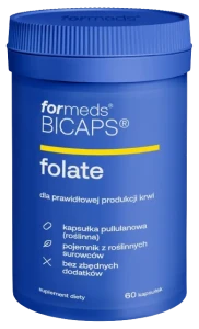 ForMeds BICAPS FOLATE - Kwas Foliowy 60 kapsułek - Ciąża Zmęczenie Odporność