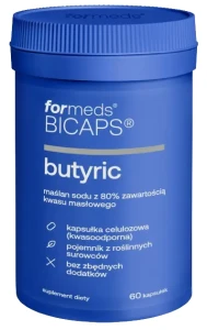 ForMeds BICAPS BUTYRIC 60 kapsułek - Jelita Trawienie i Regularne Wypróżnianie