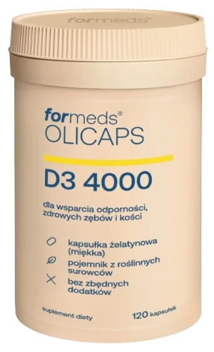 OLICAPS D3 4000 ForMeds