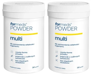 Zestaw 2x ForMeds POWDER MULTI 30 porcji - Kompleks Witamin i Minerałów Odporność