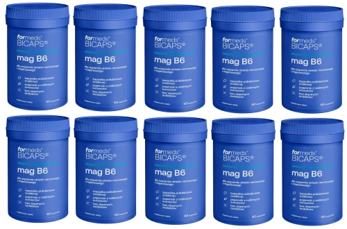 Zestaw 10x BICAPS MAG B6, ForMeds.webp