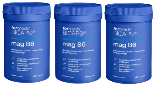 Zestaw 3x BICAPS MAG B6, ForMeds.webp