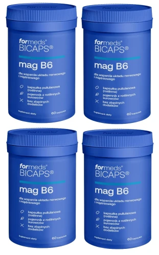 Zestaw 4x BICAPS MAG B6, ForMeds.webp
