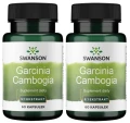 Zestaw 2x Garcinia Cambogia extract 80mg 60kaps, Swanson