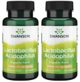 Zestaw 2x Lactobacillus Acidophilus 100kaps, Swanson