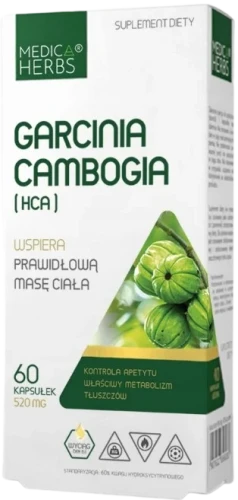 Garcinia cambogia (HCA), Medica Herbs.webp