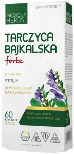 Medica Herbs Tarczyca bajkalska Forte 60 kapsułek - Stawy Układ Ruchu i Mięśnie