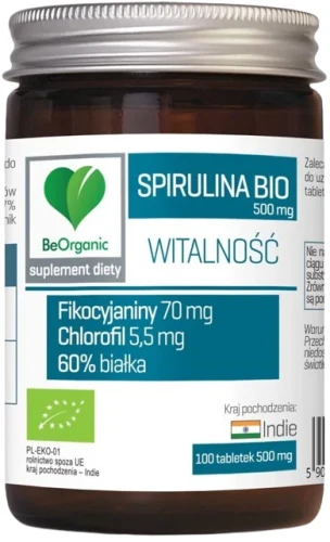 BeOrganic_SPIRULINA_BIO_500_mg_x_100_tabletek__Medicaline.webp