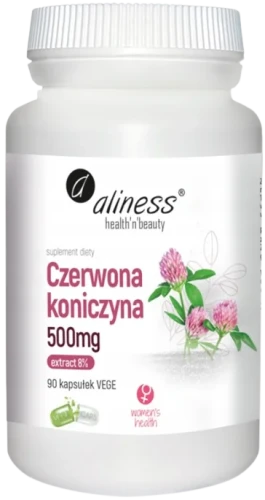 Czerwona koniczyna extract 8% 500 mg, Aliness.webp