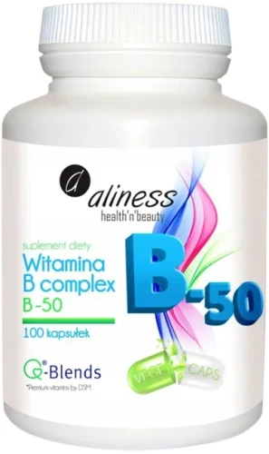 Witamina B complex B-50 100 kaps. Aliness.webp