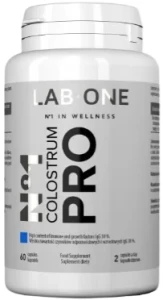 Lab One N°1 Colostrum Pro 60 kapsułek - Odporność Trawienie i Regeneracja po Wysiłku