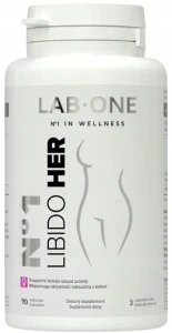 Lab One N°1 Libido HER 90 kapsułek - Gospodarka Hormonalna Libido i Witalność
