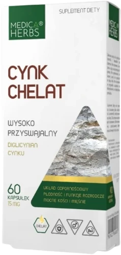 Cynk Chelat, Medica Herbs.webp