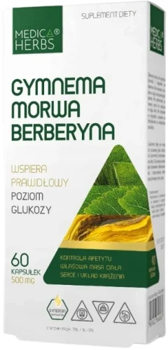 Gymnema Morwa Berberyna, Medica Herbs.webp