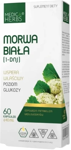 Morwa biała (1-DNJ), Medica Herbs.webp