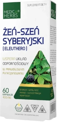 Żeń – szeń syberyjski (Eleuthero), Medica Herbs.webp