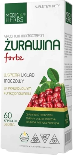 Żurawina Forte, Medica Herbs.webp