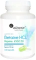 Betaina HCL, Pepsyna 650 150 mg x 100 kapsułek, Aliness.webp