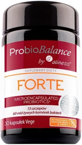 ProbioBALANCE, FORTE 60 mld. x 30 vege caps. Aliness.webp
