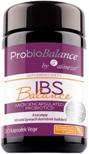 Aliness ProbioBALANCE IBS Balance 10 mld. 30 kapsułek VEGE - Bóle Brzucha i Wzdęcia