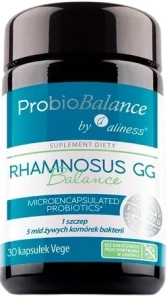 Aliness ProbioBALANCE Rhamnosus GG Balance 5 mld. 30 kapsułek VEGE -  Ochrona przy Antybiotykach