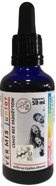 WYCIĄG VERMIS JUNIOR CIAŁO BEZ PASOŻYTÓW ZIOŁOWY 50 ML, ORGANIS.webp