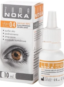 S-Lab Zuma Noka 0,4 10 ml - Zespół Suchego Oka Podrażnienia Zaczerwienienia