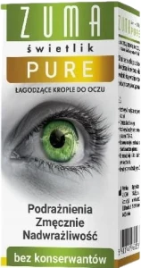 S-Lab Zuma Świetlik Pure 10 ml - Dla Nadwrażliwych Zaczerwienionych i Zmęczonych Oczu