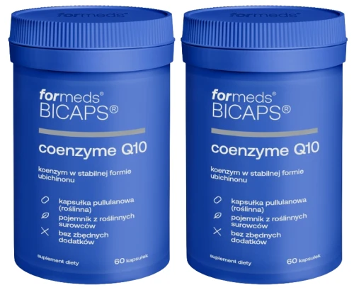 Zestaw 2x BICAPS COENZYME Q10 ForMeds